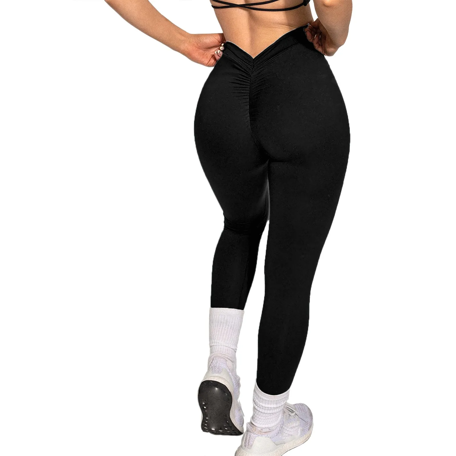 

Running Tights High Waist Leggings Women Fitness Yoga Sexy Gym Formfitting Elastic Sport Comfortable Leggings Female Slim Pants