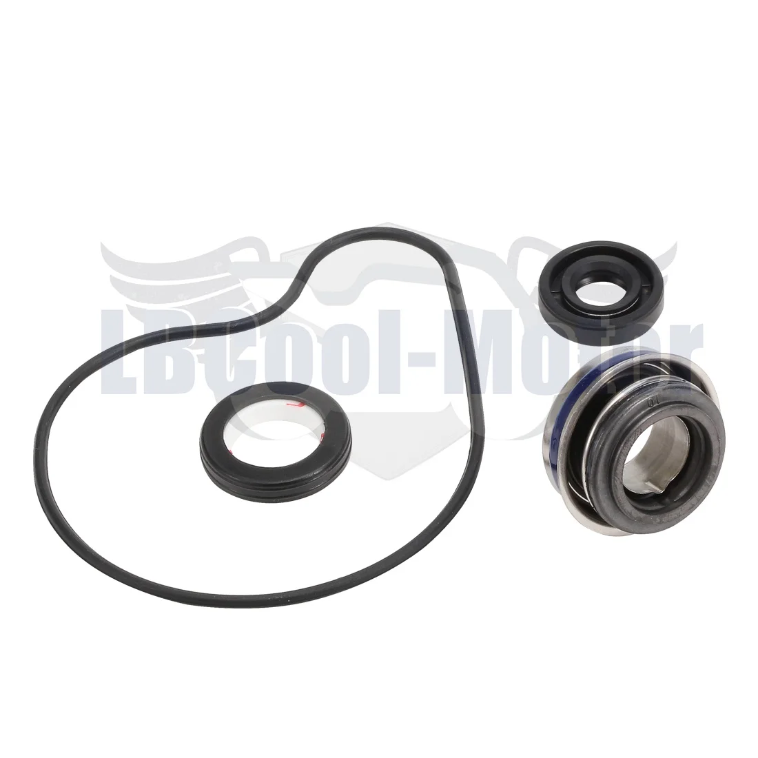 Water Pump Mechanical Seal Kit For YAMAHA FZR250 1987-1994 FZX250 ZEAL 1991-1992 O-ring Gasket Seals Kit 1HX-12439-00-00