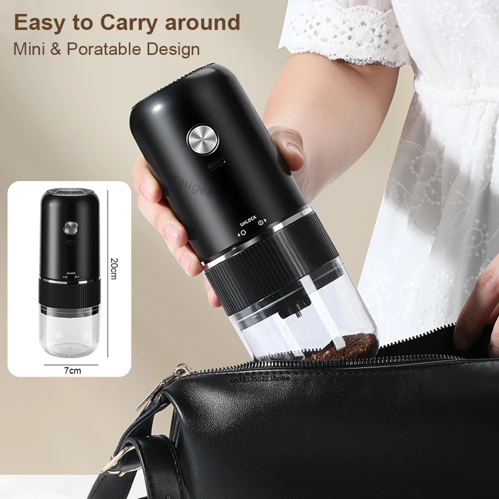 مطحنة قهوة كهربائية احترافية USB