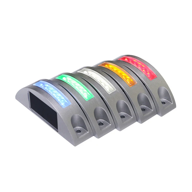IP68 Waterproof LED Solar Powered Road Stud Light road Reflective Ground Light Warning
