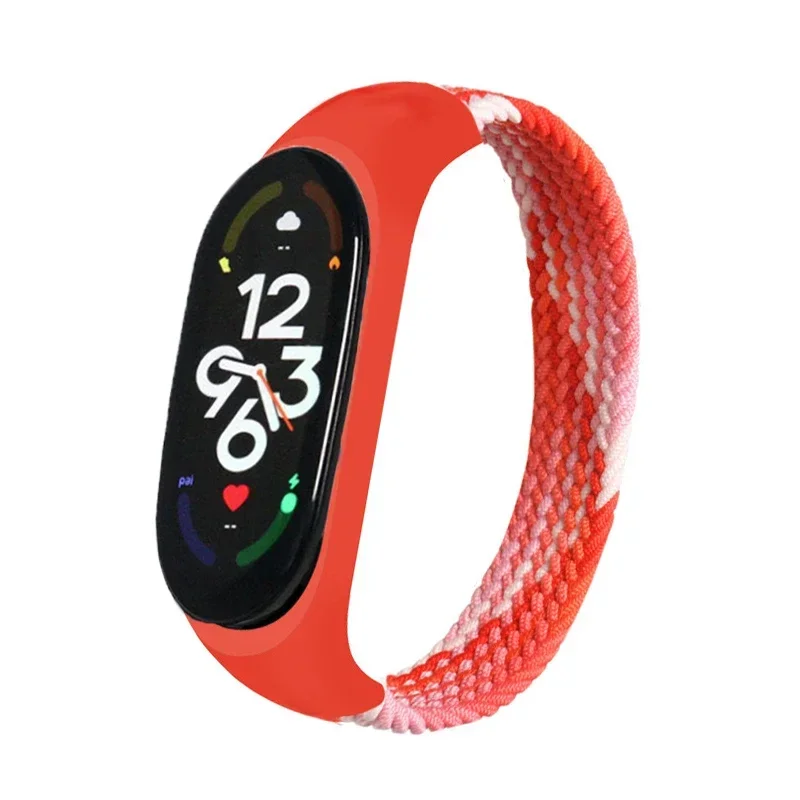 Braided Nylon Solo Loop for Smartwatches - Durable and Stylish Watch Strap Replacement Bracelet