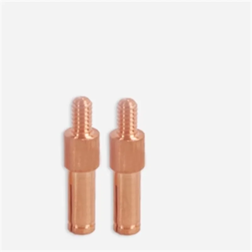 PE Electric Fusion Machine Joint Butt Welding Machine Accessory Copper Head D 4.0 4.7 5.0MM Rubber Sleeve Female Head 4