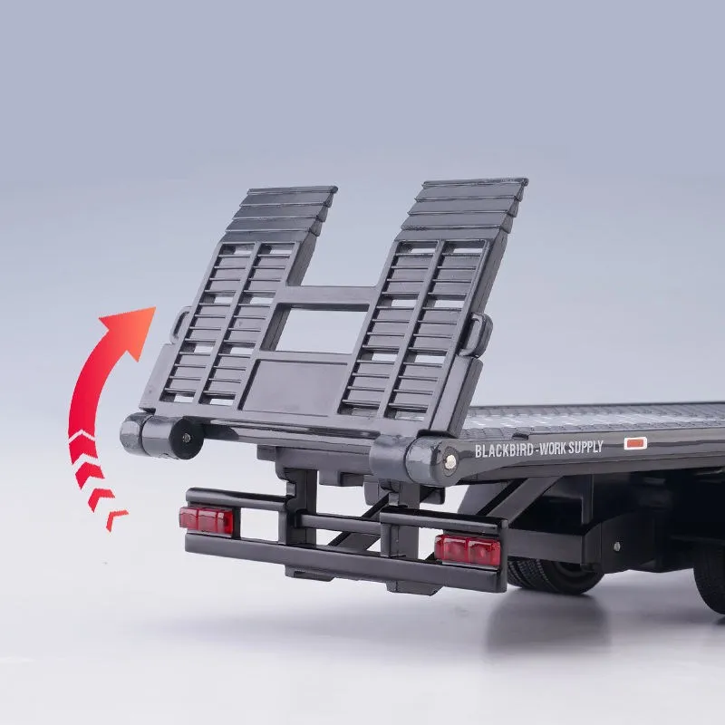 1/32 Nissan Cabstar Model Kamyon Araç Taşıma Römorku