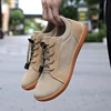 Unisex Minimalist Casual Canvas Barefoot Walking Shoes Wide Toe Slip on Zero Drop Sole Cross Trainer Sneakers for Men and Women 6