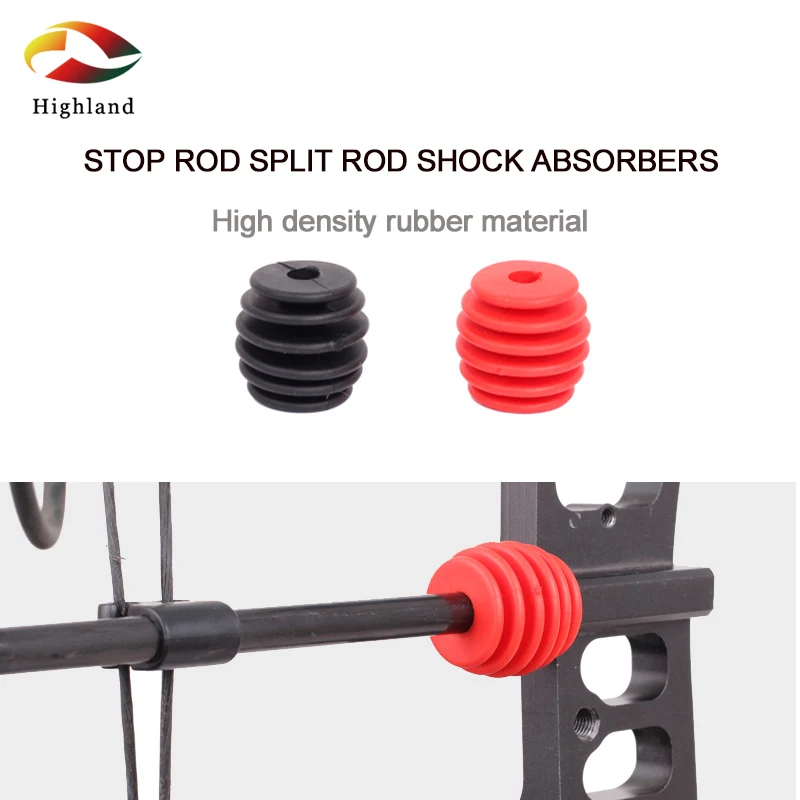 

Bow Stop Shock Absorber Rubber Stop Rod Shock Absorber Archery Equipment For Compound Bows Recurve Bows Straight Draw Bows
