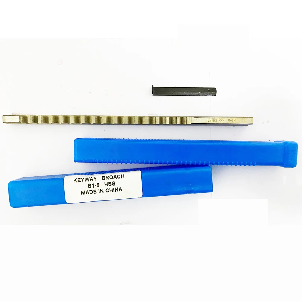 5mm B1 Push-Type Keyway Broach HSS Metric Size CNC Machine Cutter 