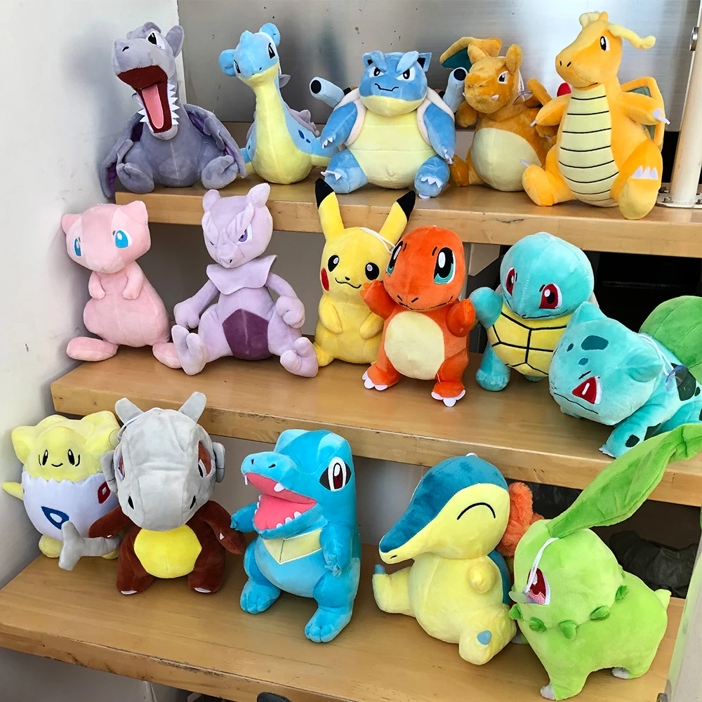 Фото 20 см, Покемон, джигбуфф, Raichu Пикачу плюшевая игрушка, мультяшная блуза, вулказа, поливирусная кукла, Аниме Кукла, подарки для детей №2