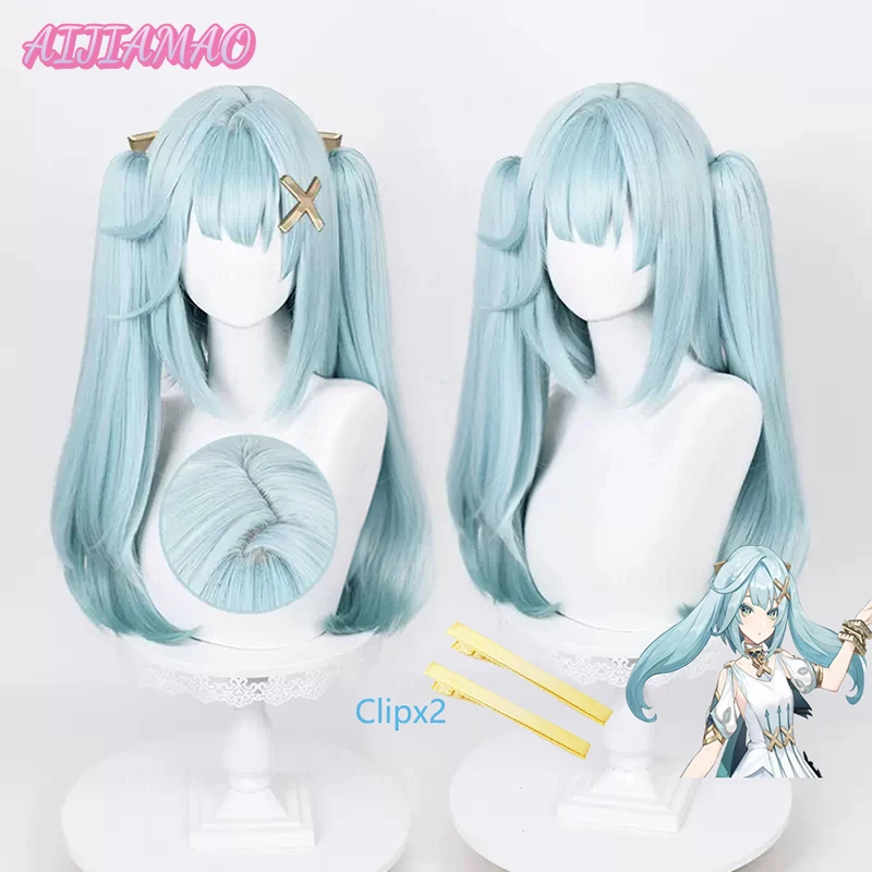 

Impact Faruzan Cosplay Wig Heat Resistant Synthetic Simulated Scalp Cosplay Wigs+Wig Cap