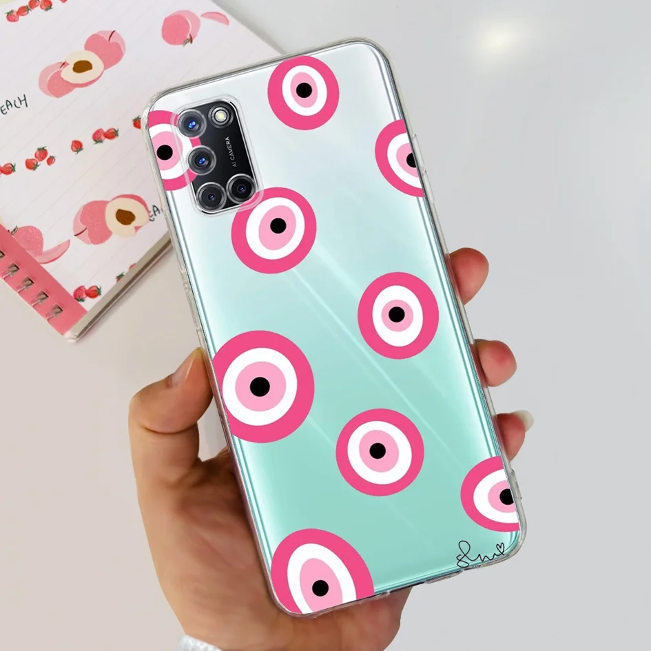 Floral Transparent Silicone Soft TPU Phone Case - Fashionable Design