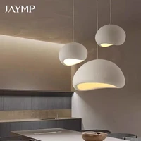 Nordic Wabi Sabi Ceiling Chandelier Modern E27 LED Dining Table Pendant Lights for Living Room Bedroom Loft Decor Hanging Lamp 2