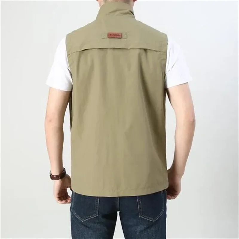 Gilet Sportivo Uomo Con Tante Tasche – Leggero, Traspirante, Perfetto Per Primavera E Autunno