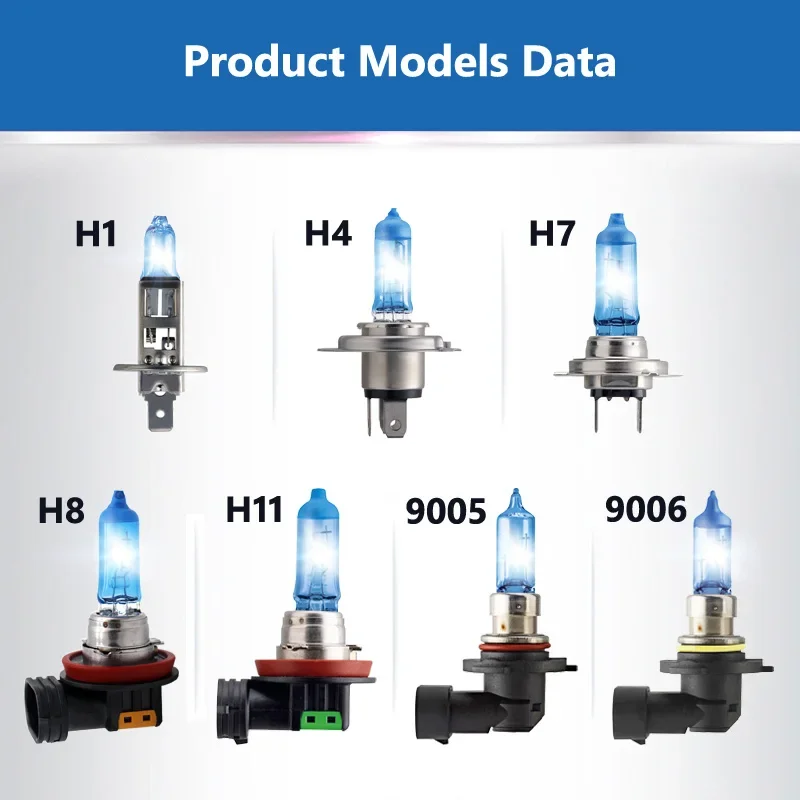 Philips Car Halogen Headlights car headlights H4 H7 H11 HB3 HB4 H8 H1 H3 9005 Crystal Vision 4300K Bright White 5000K Diamond Vision Auto Lamps