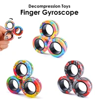 3Pcs Magnetic Rings Fidget Toy Set Adult Fidget Magnets Spinner Rings Fidget Pack Great Gift for Adults Teens Kids 1