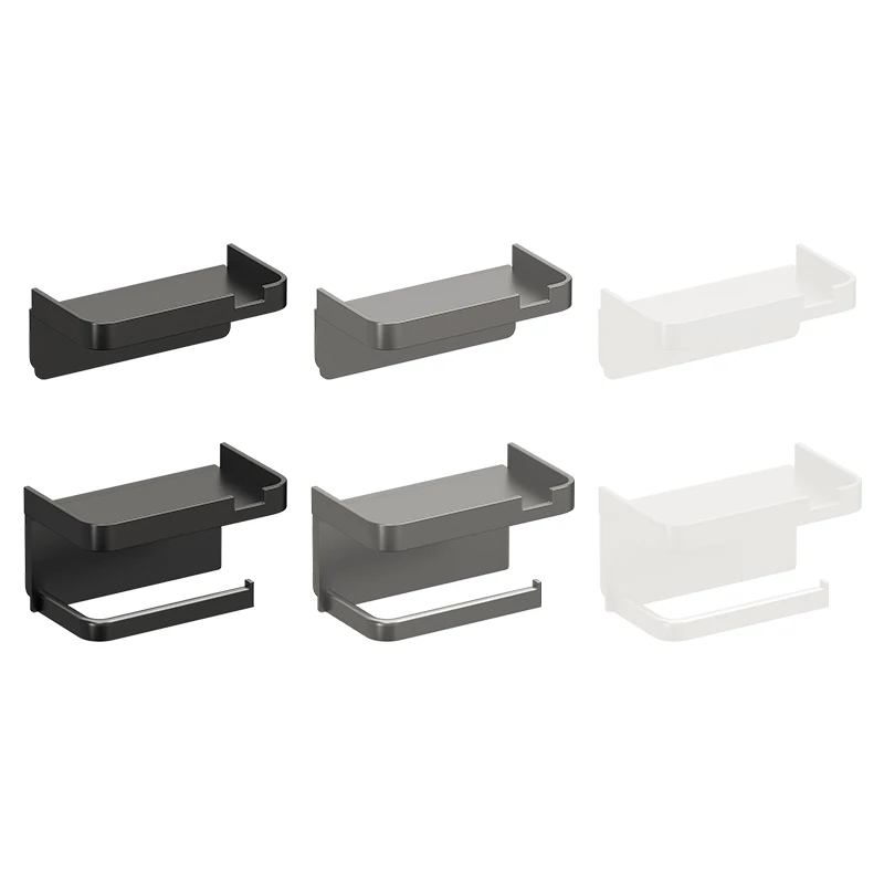 Wc Papier Halter Kunststoff Lagerung Rack Küche Handtuch Platzierung Von Gewürz Flaschen Badezimmer Wand Rolle Von Papier Telefon Lagerung – Detail 15
