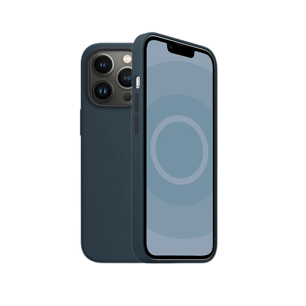 Apple Animation Magsafe 액체 실리콘 마그네틱 케이스 iPhone 13 Pro Max pro 케이스 무선 충전 드롭 보호 커버