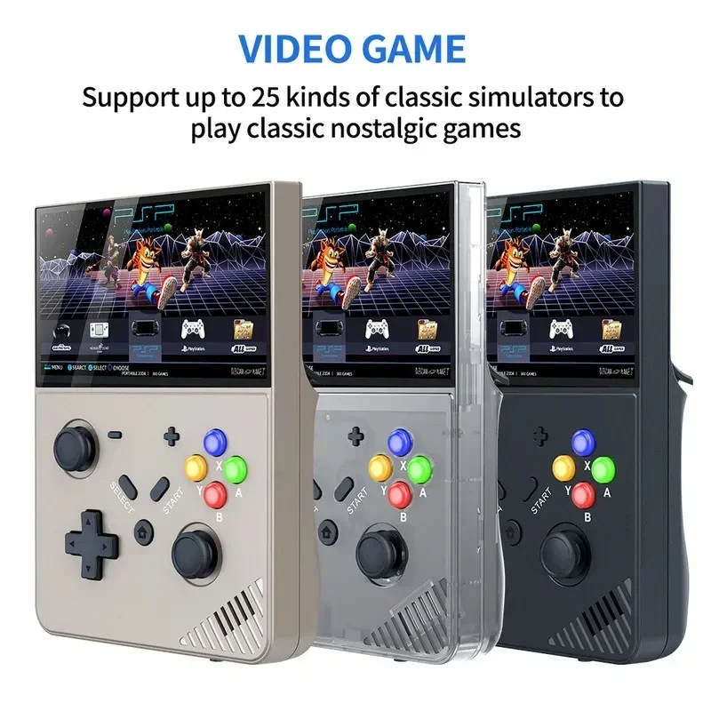 NEW R43-Pro HD Handheld Game Players Machine 4.3-Inch Screen Original 3d Joystick Home 4k Hd Large Psp Ps1 Supports 25 Simulator