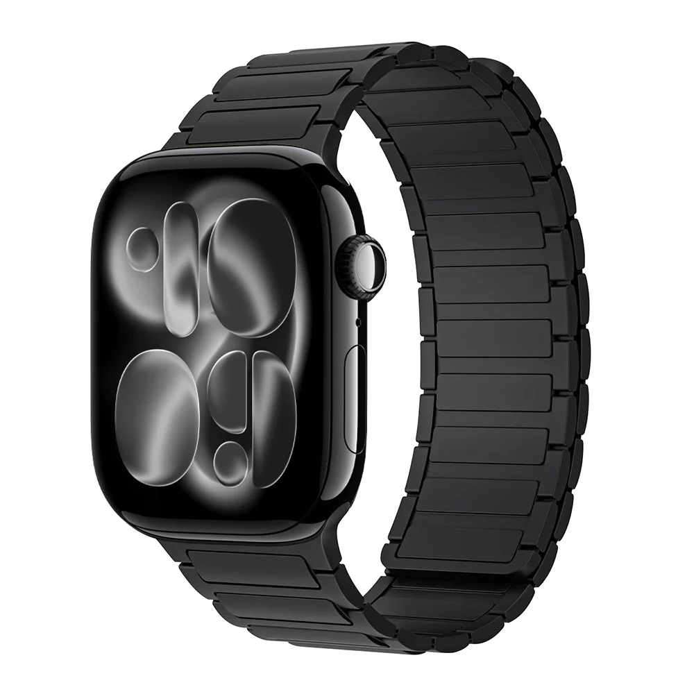 Magnetic Link Bracelet for Apple Watch - Elegant and Secure Strap