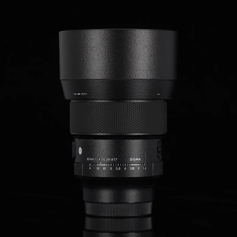 시그마 85mm 스킨 시그마 85mm F1.4 DG DN E/L-마운트 렌즈용 스킨 긁힘 방지 카메라 렌즈 스티커 보호 필름