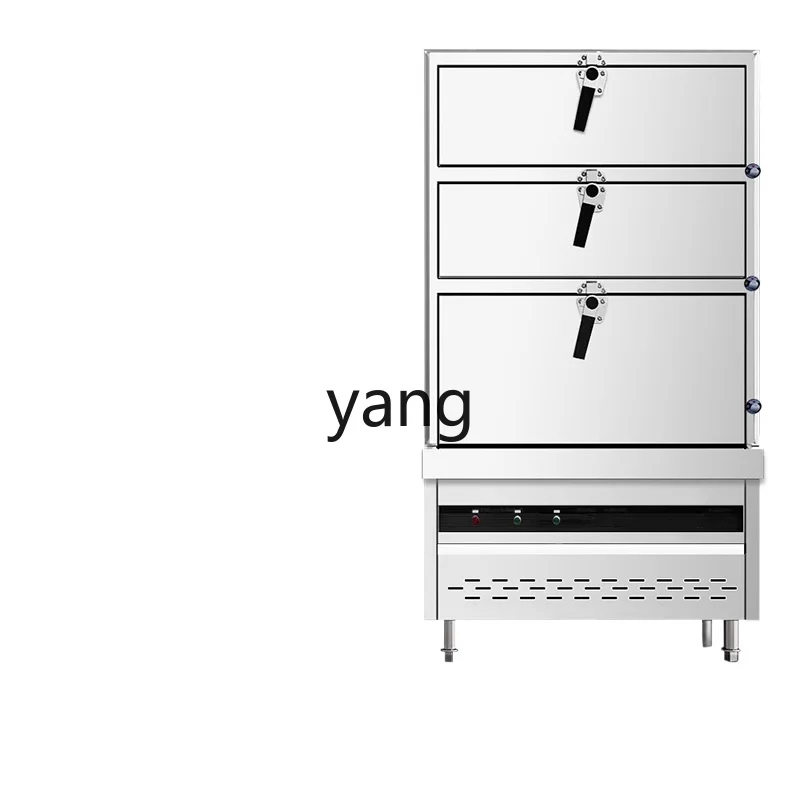 LMM commercial three-door gas electric steamer hotel steamed fish stew cabinet