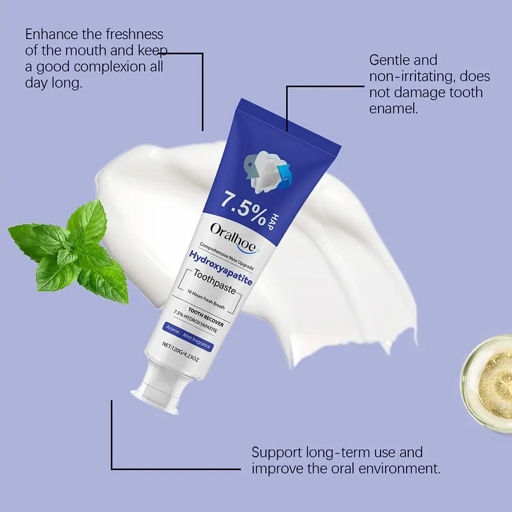 Brightening Toothpaste Gentle Gingival Care Effectively Cleans Stains Tartar Fresh Breath Whitening Enamel Protection