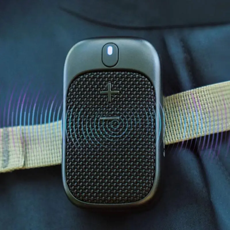 Wireless Speaker Portable Stereo Bass for Outdoor Use Wearable Waterproof Portable Shower Speaker for Camping BBQ Hiking