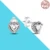 925 Silver Charm Double Hoop Earrings Fit Original Brand Charms Diy Fine Jewelry Women Gift For Fine Earring Making 26