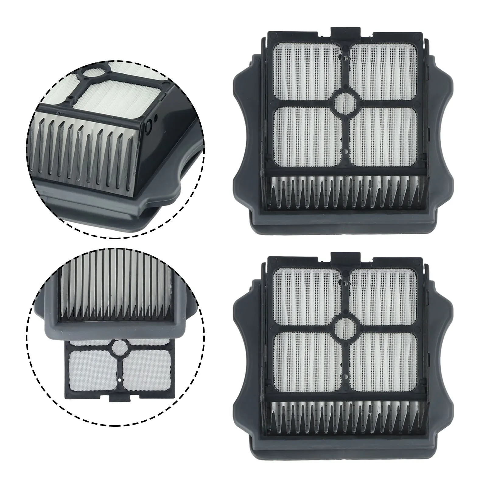 

Achieve Optimal Cleaning Results with 2pcs Replacement Filters for Floor S5 and S5 Pro Accessories Sets