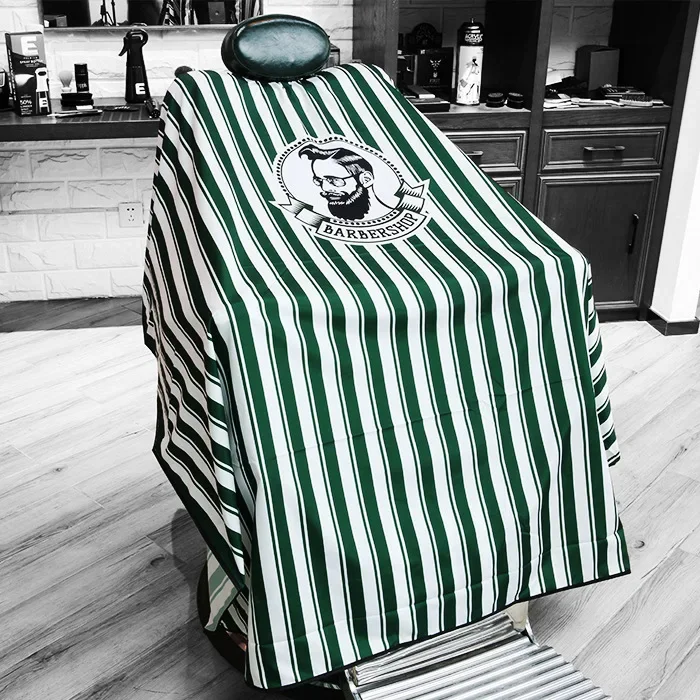 Hairdressing Cape Pattern Cutting Hair Waterproof Cloth Salon Barber Cape Professional Hair Stylist Retro Hairdressing Apron