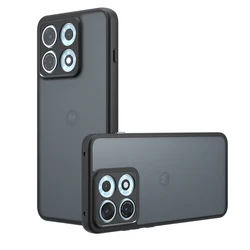 Matte Hard PC & Soft TPU Anti - Scratch Snap - on Phone Case in Skin - feel Finish for Lenovo Legion Y70 (Black)