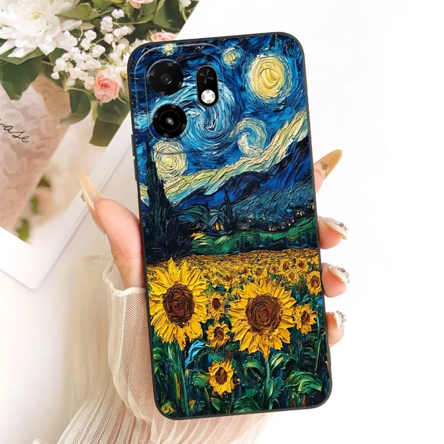 Luxury Painted Soft Silicone Phone Case with Camera Protection - Pretty Girls Design