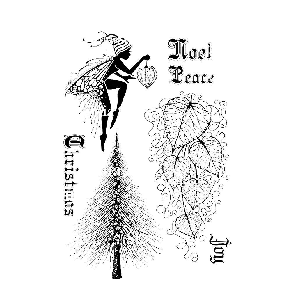 Clear Stamps Plant Owl Fairy Series For DIY Scrapbooking Crafts Transparent Stamps Making Photo Album