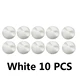 White 10PCS