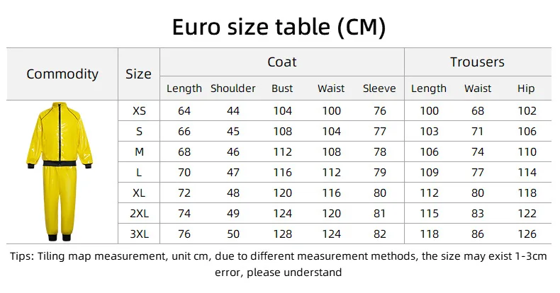 Cosplay Costume Disco Hippie Retro Hip Hop Stage Performance Yellow Jacket Pants Hat Sportswear Halloween Fantasia Party Suit