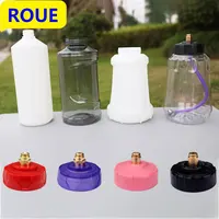 Special bottle cap for ROUE car wash snow foam gun, ergonomic groove design, suitable for high pressure washer karcher Parkside 1