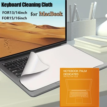 Notebook Protettivo Palmo Tastiera Coperta Copertura In Microfibra Pellicola Antipolvere Panno Per La Pulizia Dello Schermo Del Computer Portatile Macbook Pro 13/15/16 Pollici