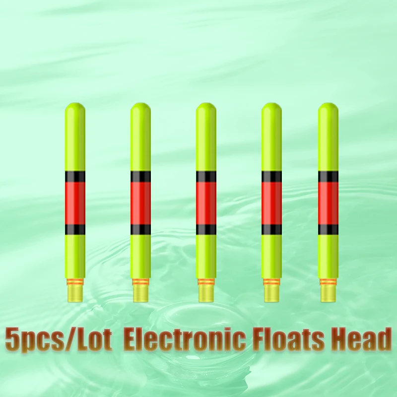 5pcs/Lot Fishing Floats with Electric Night Light