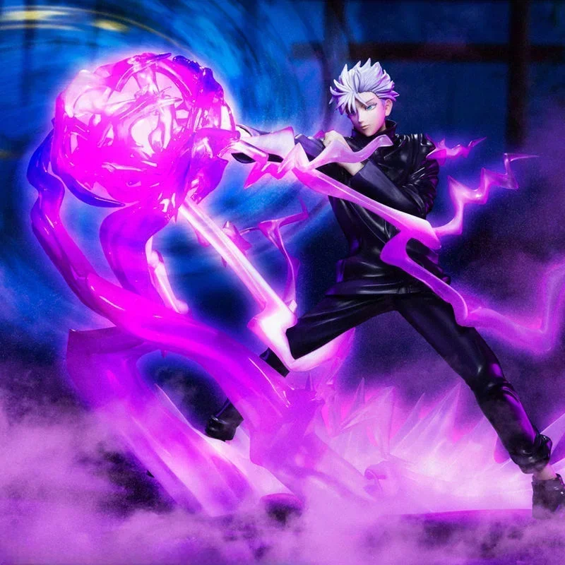 Jujutsu Kaisen Figure Gojo Satoru 18cm Anime Action Figure Manga Battle Scene Ornament Doll Model Collection Craft Toys for Gift