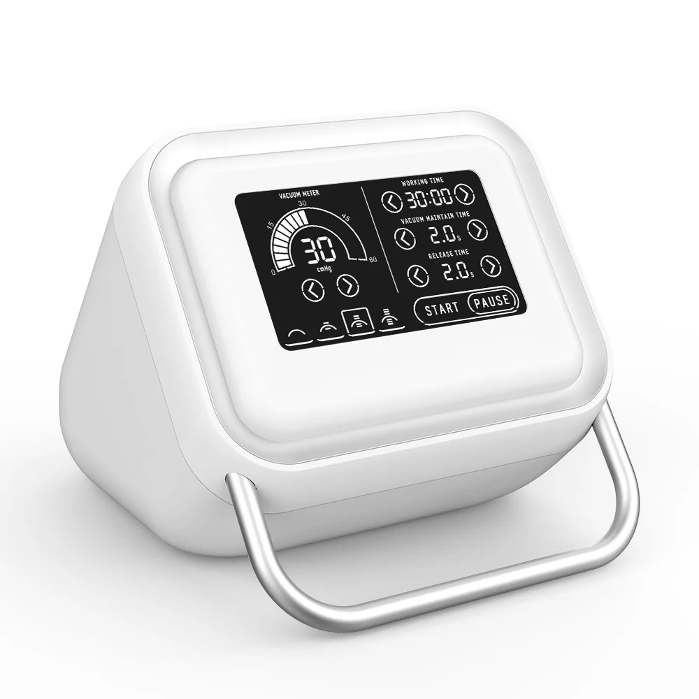 Portable Vacuum Therapy Machine Butt Lift Breast Enhancement Home Use Body Shaping Massager with 6 Cups 150ML 120ML 90ML