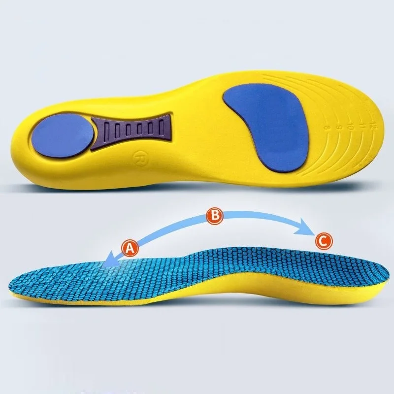 Konfor Taban Erkek Ortopedik Tabanlık Erkek Tabanlık Ayakkabı Büyüyen Taban için Ortopedik Yastıklama Tabanlık