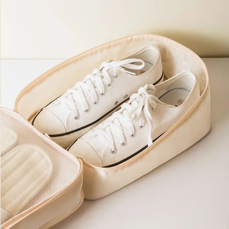 Description Picture 3 of itemPortable Shoe Bag Travel Storage Pouch Organizers Luggage Clothes Makeup Storage Suitcases Travel Shoe Storage Bag Sorting Pouch