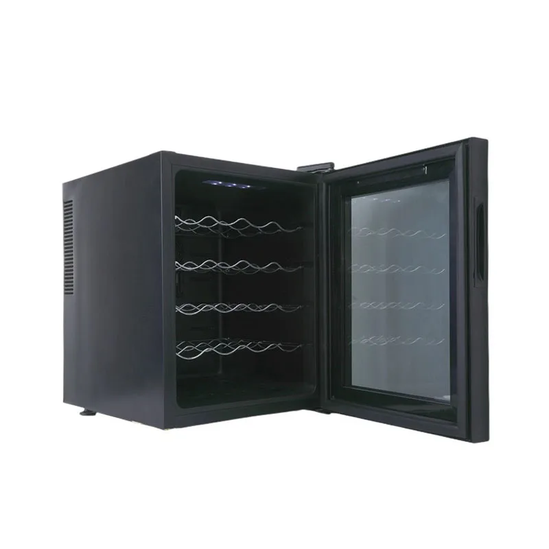Wine Cooler Refrigerator 46L 20 Bottles Wine Cabinet Fridge Freestanding