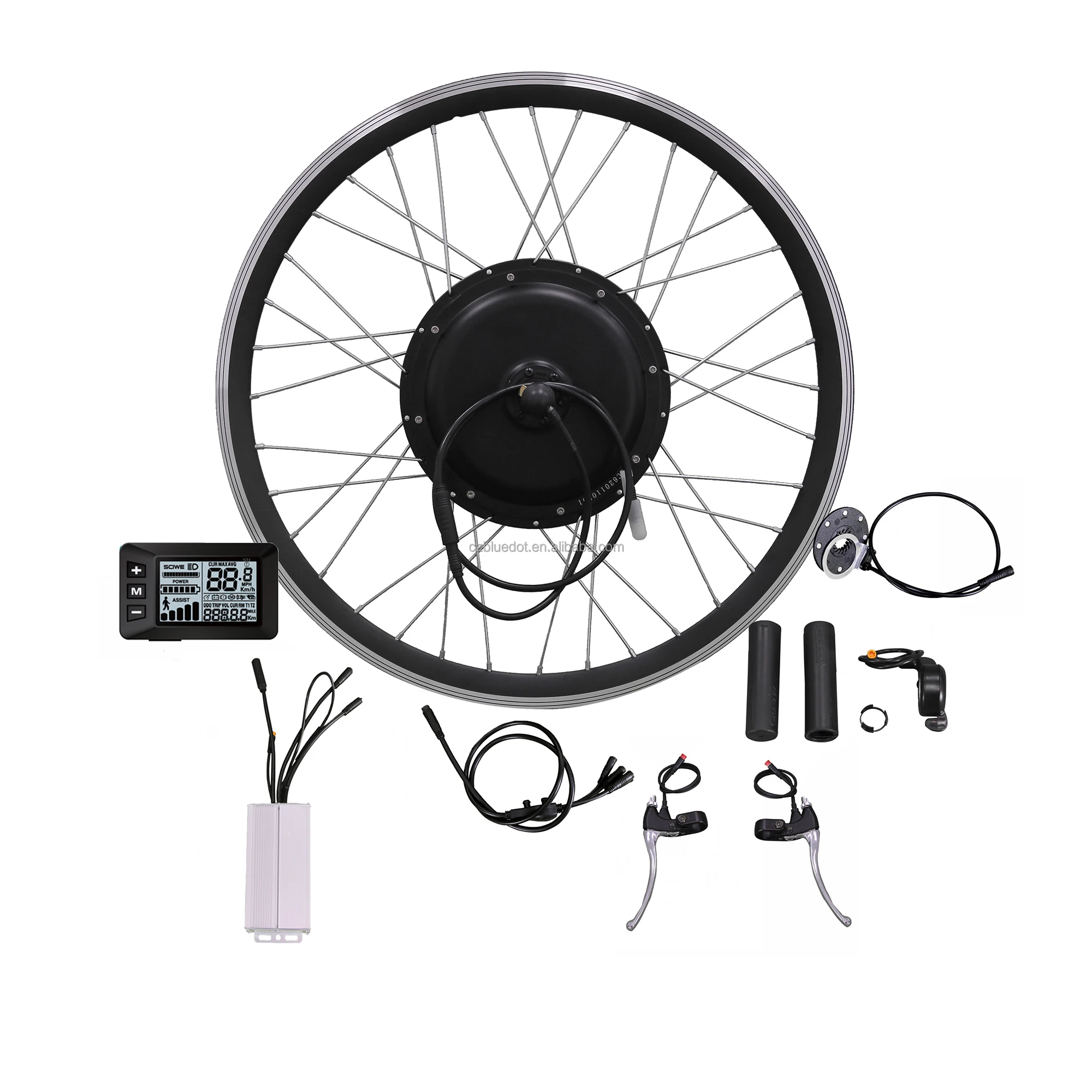 Electric Bicycle Conversion Kit, E-Bike Parts, Rear Motor, 26 ", 500W-8000W