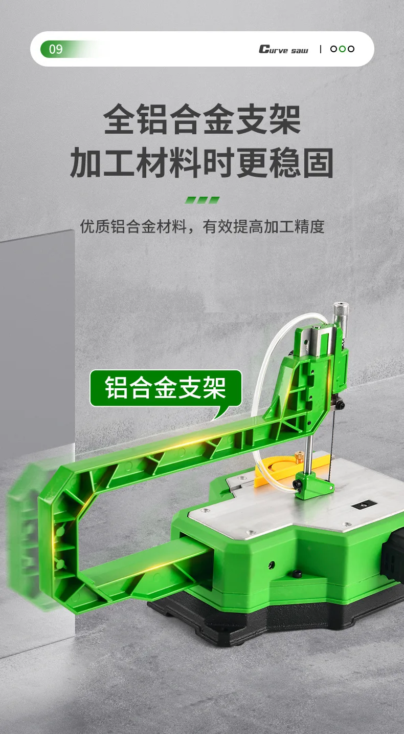 Desktop Curve Saw Desktop Scroll Saw For Precise Curve Cutting Table-mounted Cur