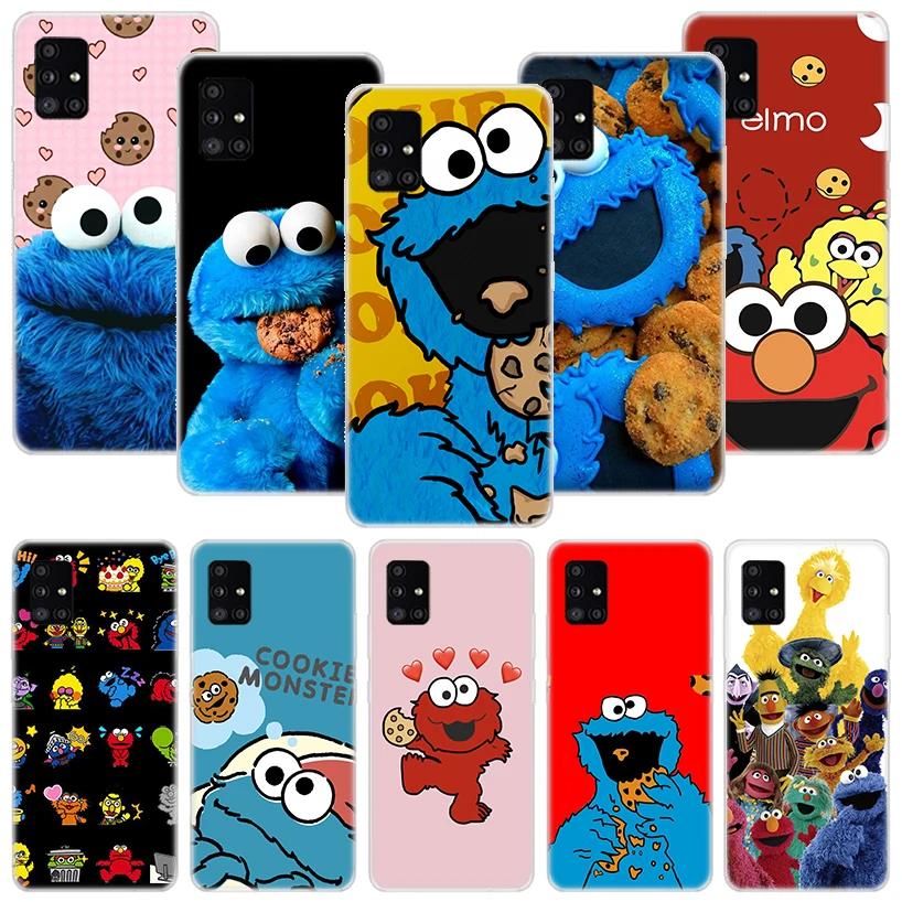 SesameStreetCookiePhoneCaseForSamsungGalaxyA52A53A54A12A13