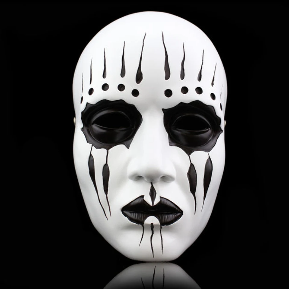 Black White Purge Full Face Masquerade Mask