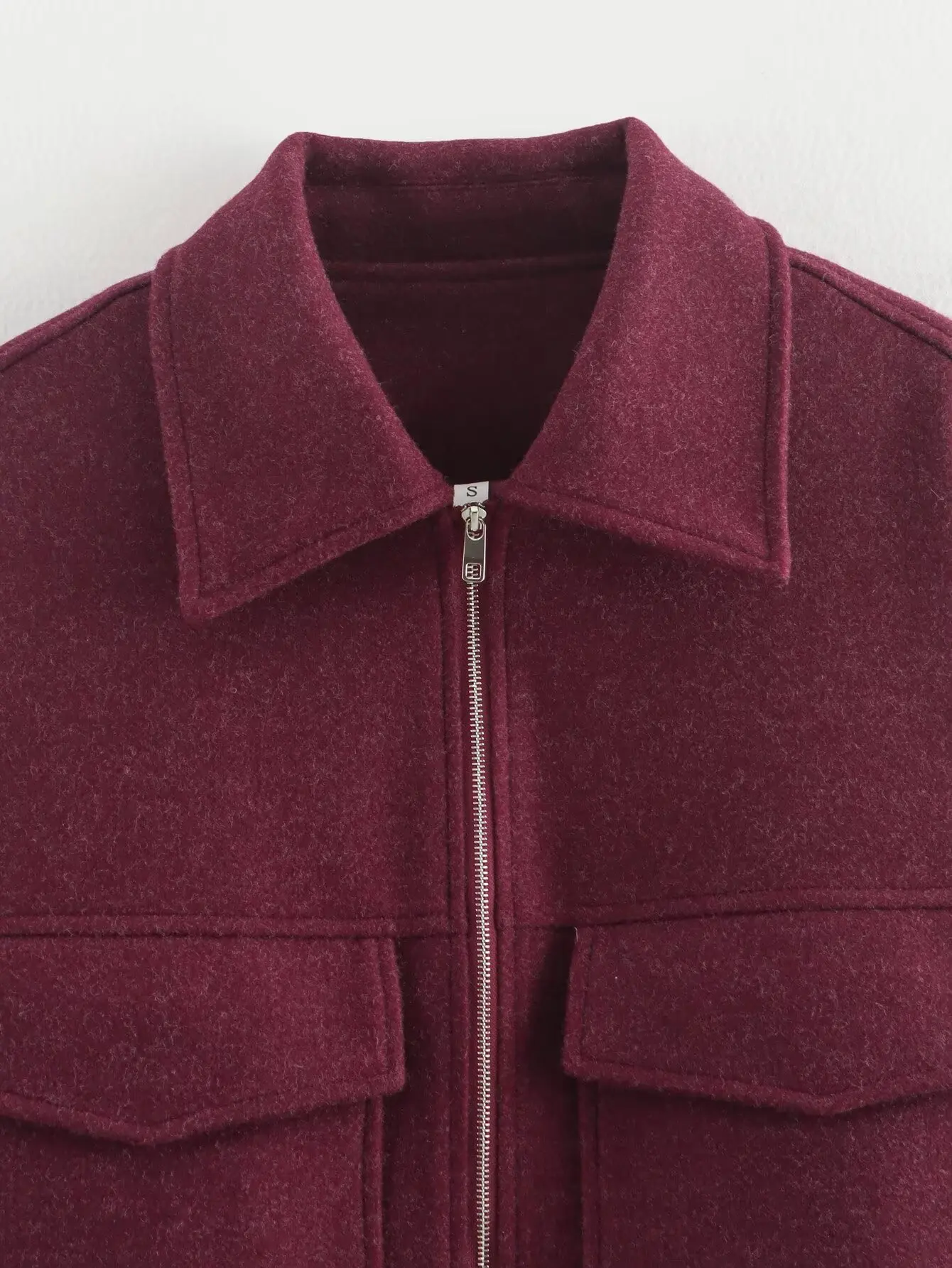 Women's Jackets Coat With Pockets Outwear With Zipper Bomber Coat Solid Elegant Fashion 2024 inszart Jacket Casual Woman Coat