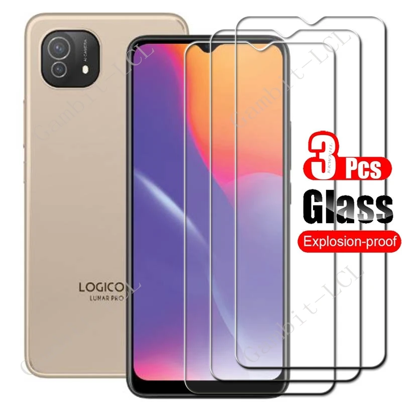 Фото Закаленное стекло 9H для Logicom SOLAR PRO, 3 шт., 6,5 дюйма, защитная пленка для экрана LogicomONIX ONIX Moon PRO №1