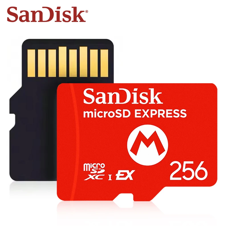 SanDisk Original 256GB microSD Express Card for Nintendo