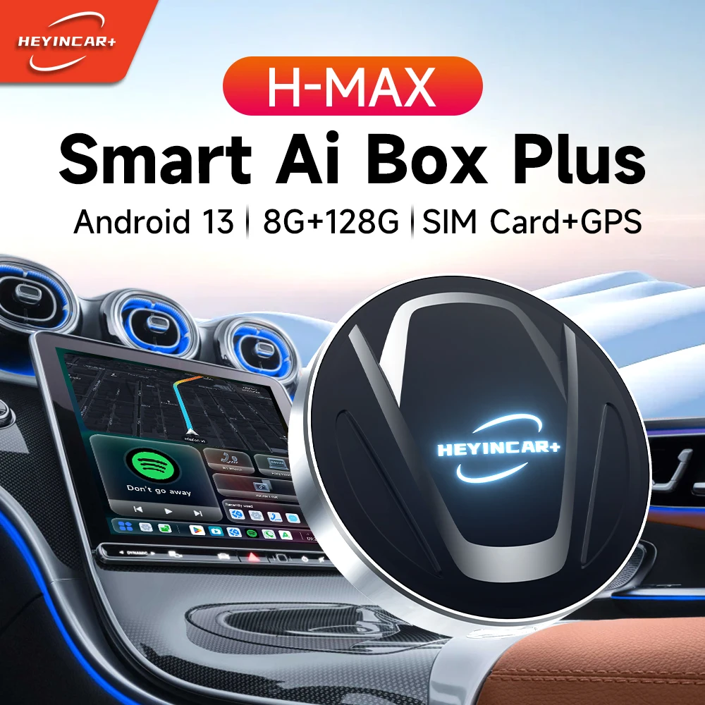 CarPlay Box Android Wireless AI HEYINCAR+ | HEYINCAR Ai 0 時代を