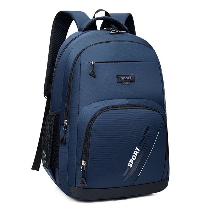 Men's backpack - large capacity, suitable for 15.6-inch laptops, adjustable shoulder strap, perfect for casual commuting and tra